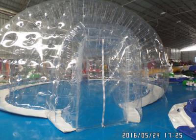 China Commercial Transparent Clear Bubble Tent Outdoor Inflatable Camping Tent With Rooms for sale
