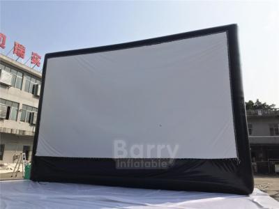 China Pantalla de cine inflable comercial con el proyector/los 20 pies al aire libre de pantalla de cine inflable para el acontecimiento en venta