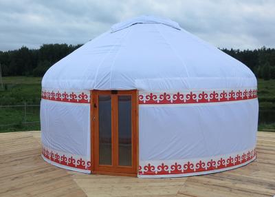 China Outdoor Waterproof Mongolian Inflatable Camping Dome / Inflatable Yurt Tent for sale