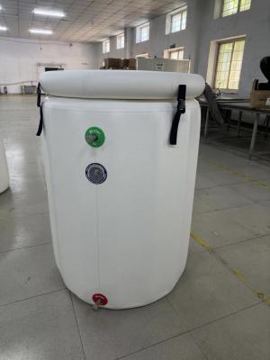 China Customized Size Water Chiller Ice Bath Drop Stitch Ice Barrel Bath Inflatable Ice Bath Tub for sale