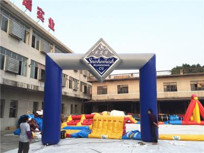 China Custom Inflatable Advertising Products Start Finish Arch / Inflatable Entrance Arch Supports for sale