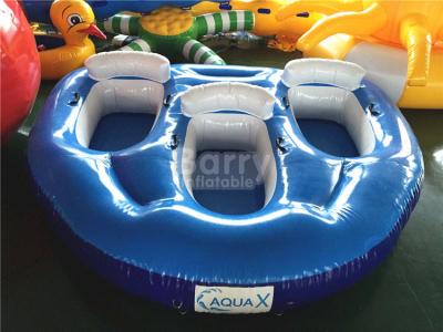 China Brinquedos infláveis da água do bebê azul e branco para piscinas SCT EN71 à venda