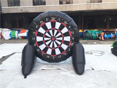 China juegos interactivos inflables de la lona del PVC de 0.55m m/tablero de dardo inflable en venta