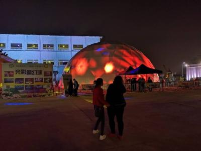China Tienda inflable apretada para la cabina, tienda inflable del acontecimiento del aire de la exposición del LED en venta