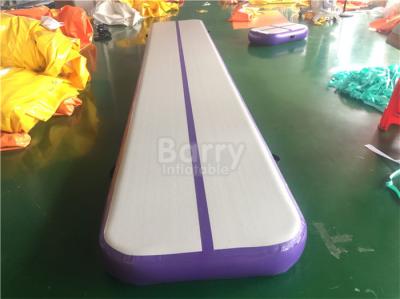 China 8m Gymnastic Pump Mat Gym Inflatable Air Track Mattress For Indoor Or Outdoor for sale