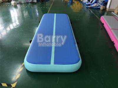 Китай Изготовленная на заказ крытая на открытом воздухе воздухонепроницаемая раздувная циновка гимнастики следа воздуха для гимнастики продается