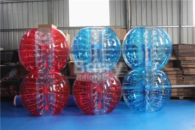 China 1,2 bola da bolha do PVC TPU do tamanho de M 1.5m 1.8m para o jogo de futebol exterior do esporte do jogo à venda