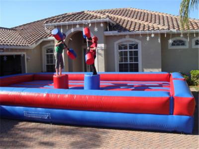 China Funny Inflatable Gladiator Joust Game Innovative Fighting Games For Kids for sale