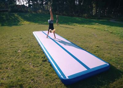 China EN71 Inflatable Air Track 20'X3.3'X4''(6*1*0.1m) Or Custom Made Gymnastics Equipment Tumble Track for sale