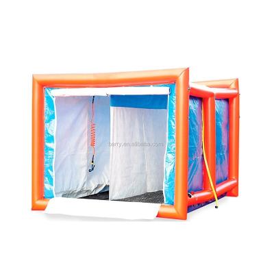 China Fashion 42sqm Inflatable Decontamination Tent Blow Up Shower Tent for sale