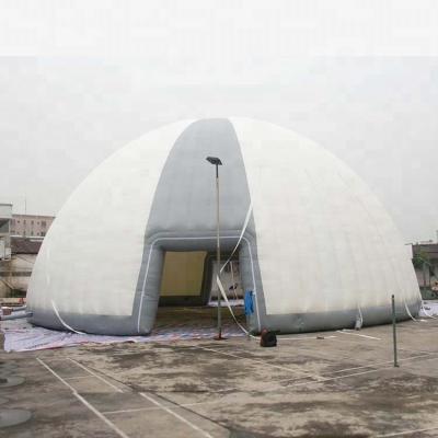 China Viento inflable constructivo suelo-aire 100Km/H resistente de la tienda de la bóveda en venta