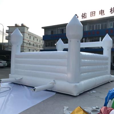 Chine Château gonflable d'ODM sautant épousant le message publicitaire de videur à vendre