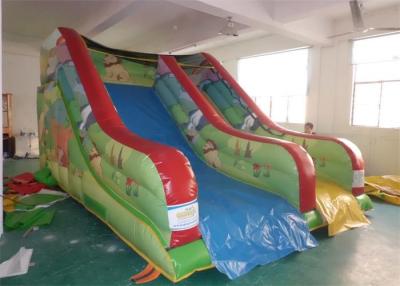 China Customized Lovely Full Print Commercial Inflatable Swimming Pool Slide for sale