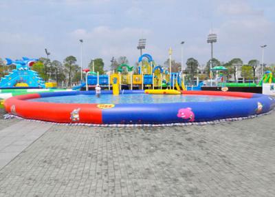 China Commercial Above Ground Portable Water Pool With Diameter 30m Easy setup for sale