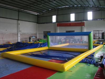 China Jogos infláveis agradáveis dos esportes, corte de voleibol inflável da praia à venda