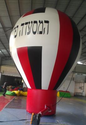 China Balão inflável gigante, balão de ar quente inflável do PVC para anunciar à venda