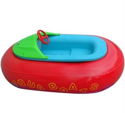 China Inflatable Water Sport Game Pool Toys For Toddlers Red Hand Paddle Boat for sale
