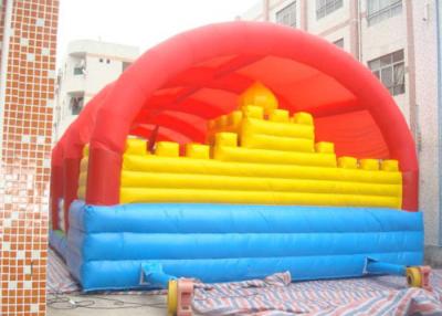 China Rent Inflatable Bouncy Castle For Jumping / Outdoor Inflatable Fun City for sale