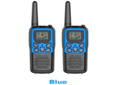China VOX Hands Free Rechargeable Walkie Talkies Friendly Material Blue / Black Color for sale
