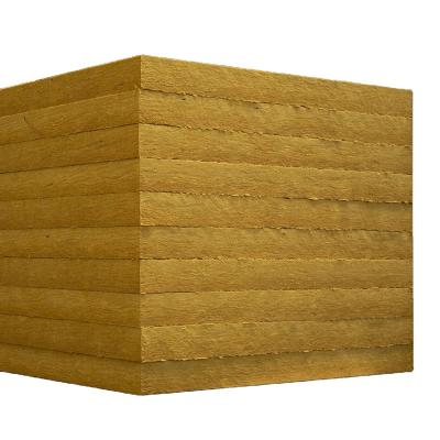 China Customized Rock Wool Board Thermal Insulation Heat Insulation Board Panels for sale