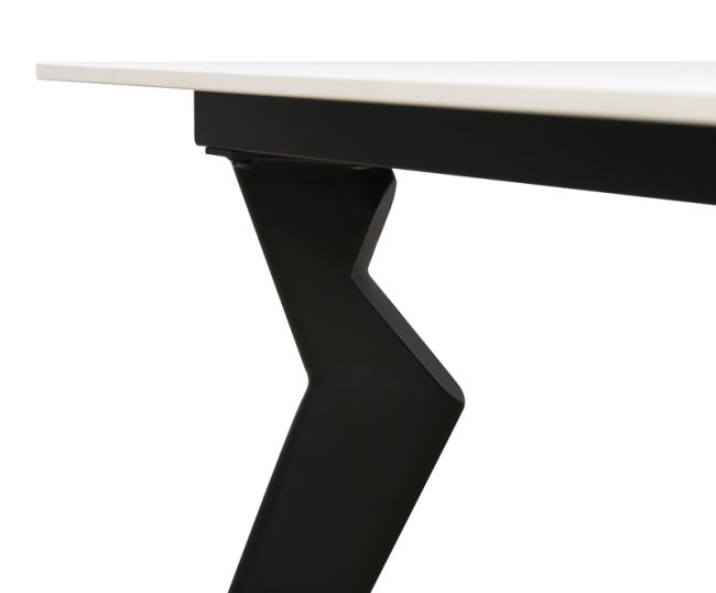 FUPENG Ceramic Top Dining Table - top view