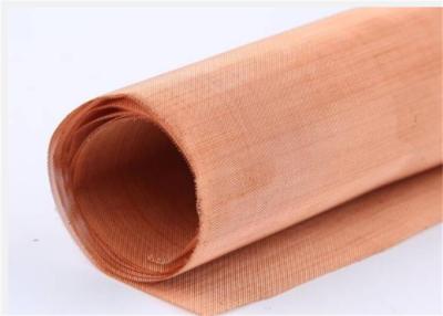 China 100 200 300 Mesh Ultra Fine Woven Copper Wire Mesh Cloth for Distillation for sale