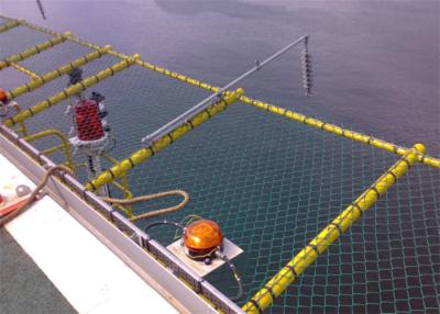 Chine Frame Woven Helideck Perimeter Safety Net For Helicopter Platform à vendre