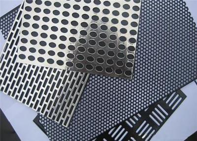 China 2.5m Width Round Hole Galvanized Steel Perforated Sheet for sale