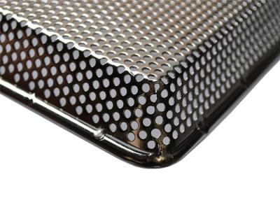 China Ss316 1.5mm Thick Mesh Baking Tray Food Grade Drying Perforated Stainless Steel for sale
