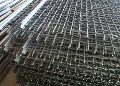 China 3mm Thick Heavy Duty Crimped Wire Mesh Woven Mining Screen Panel for sale