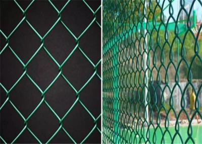 中国 3m High Chain Link Mesh Fencing Safety Stadium School Playground Driveway 販売のため