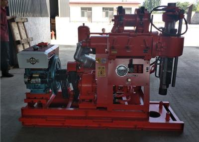 China 22 HP Hydraulic Drilling Rig for 200 Meters Drilling Depth with Online Video Support for sale