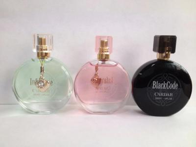 Chine le jet en verre de parfum 30ml de bouteilles d'atomiseur en verre de luxe de parfum met l'emballage en bouteille de maquillage à vendre