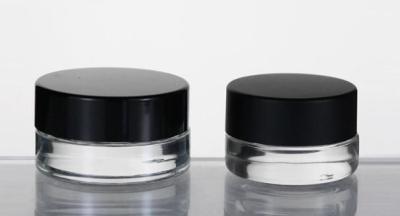China o creme do vidro 5g range a garrafa cosmética do creme com o OEM personalizado tampa da cor e da impressão à venda