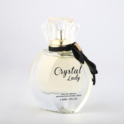 China Empty 100ml Luxury Perfume Bottles Transparent Spray Glass Bottle for sale