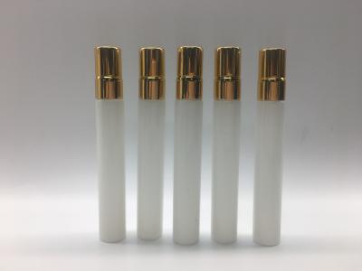 China 10ml 5ml 2ml Perfume Glass Vial Aluminum Gold / Silver Screw Cap With Sprayer for sale