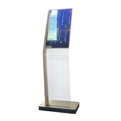 China 30inch Hot Selling Digital Signage Floor Standing Transparent OLED Screen Advertising Panel Transparent OLED TV for sale