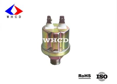 China Steel Material 2 Pin Oil Pressure Switch Sensor / Car Oil Pressure Sensor 0.8 Bar Alarm for sale