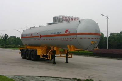 China 58,000L LPG Liquefied Petroleum Gas Tanker TRUCK Transportation for sale