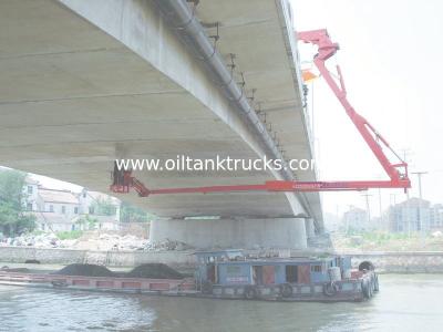China Dongfeng 6x4 16m Bucket Bridge Inspection Truck / Upground / Under Bridge Inspection Equipment for sale