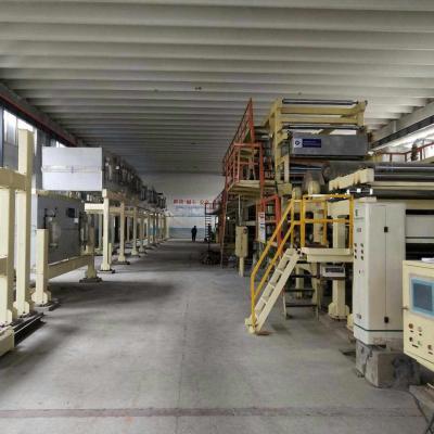 China 1500mm 300mm Paper Production Machine Double Side Atm Paper Roll Making for sale