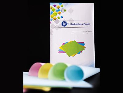 China CB CFB CF Blue Imagine Auto Copy Paper Jumbo Paper Roll For Laser Printer for sale