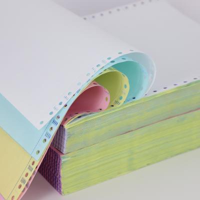 中国 100% Wood Pulp Computer Printing Invoice 2 Ply Carbonless Paper In Sheet For Invoices 販売のため