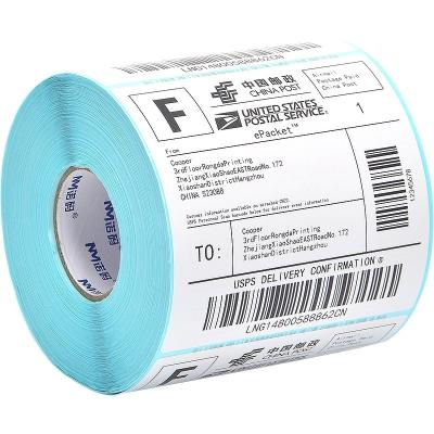 China Waterproof Oilproof Thermal Label Paper Roll 65GSM 70GSM 3 Ply Pos Printer Paper for sale