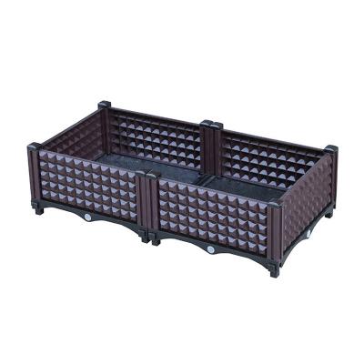 China Multifunctional 80cm Length Plastic Garden Planter Box For Strawberry Planting for sale
