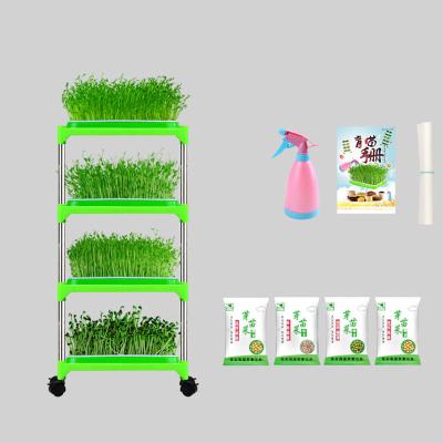 China PE Coated Seedling Tray Stand Mung Bean Sprouting Tray Environment friendly for sale