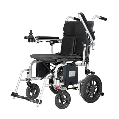 China KSM-509 Ultimate Portability Super Folding Aluminum Lightweight Electric Wheelchair Only 16.5 kgs for Optimal Mobility for sale