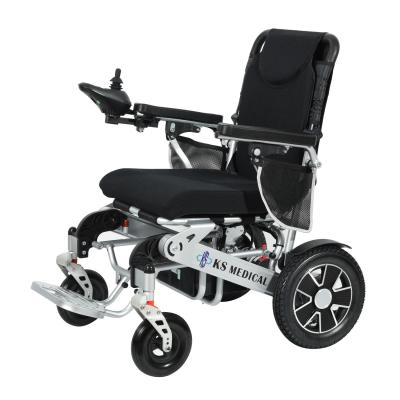 China Portable Lightweight Folding Power Wheelchair Elderly Motorized Tool for sale