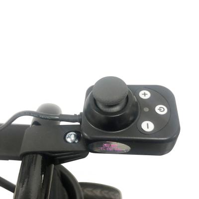 China Remote Wheelchair Spare Parts 360 Degree Lightweight Carer Controller Joystick for sale