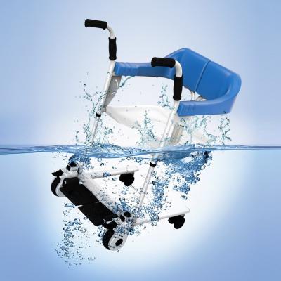 China KSM-206 Good Selling Wheelchair Bathroom Shower And Power Lifts Manual Patient Transfer Lift Chair Bath Chair en venta